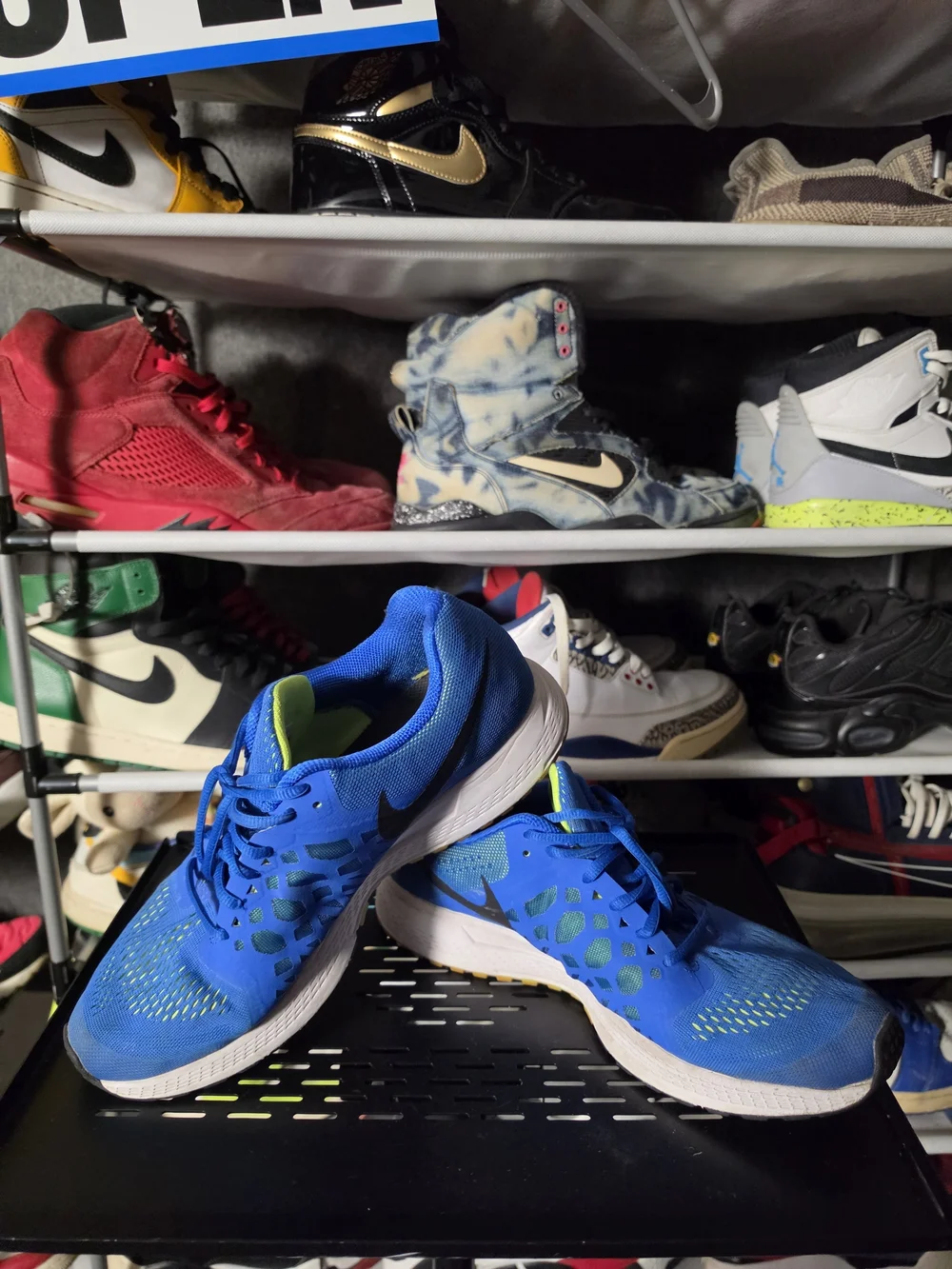🔥 Nike Pegasus 31 Men’s Size 10 Blue Running Sneakers with Black Swoosh